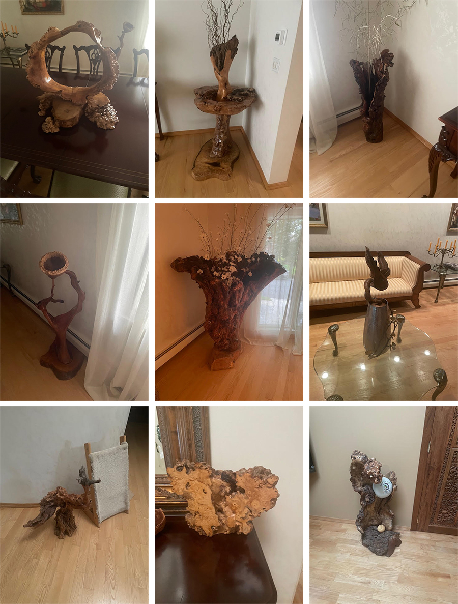 Wood sculpture by Dr. Korotun